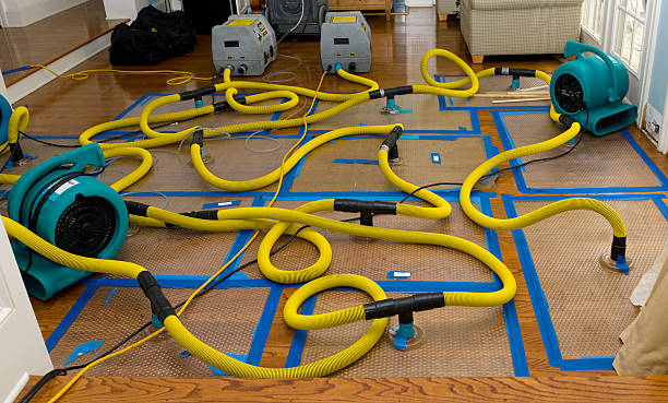 Professional Crawl Space Water Removal technician working in Ransom Canyon, TX